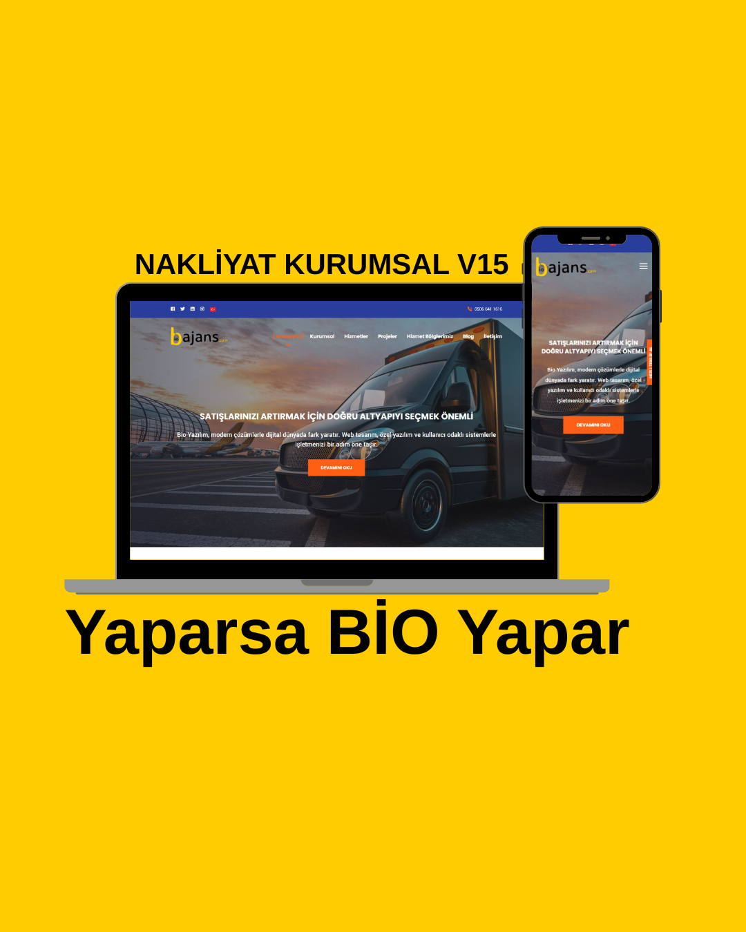 Her Sektöre Uyumlu Kurumsal v15 Yazılımı
