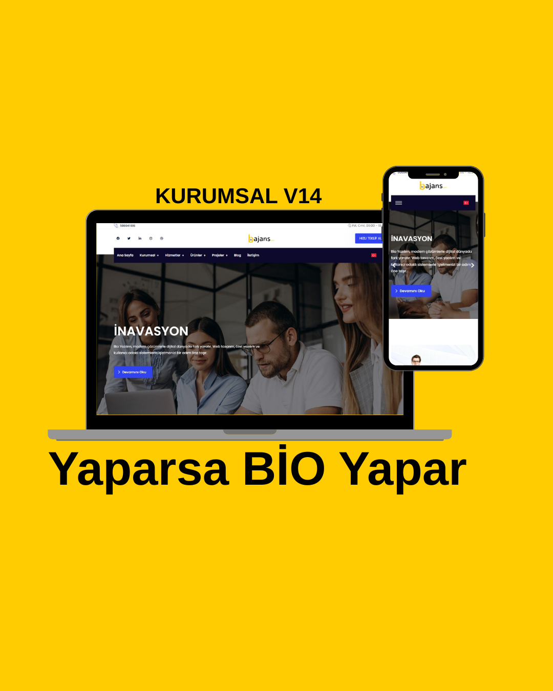 Her Sektöre Uyumlu Kurumsal v14 Yazılımı