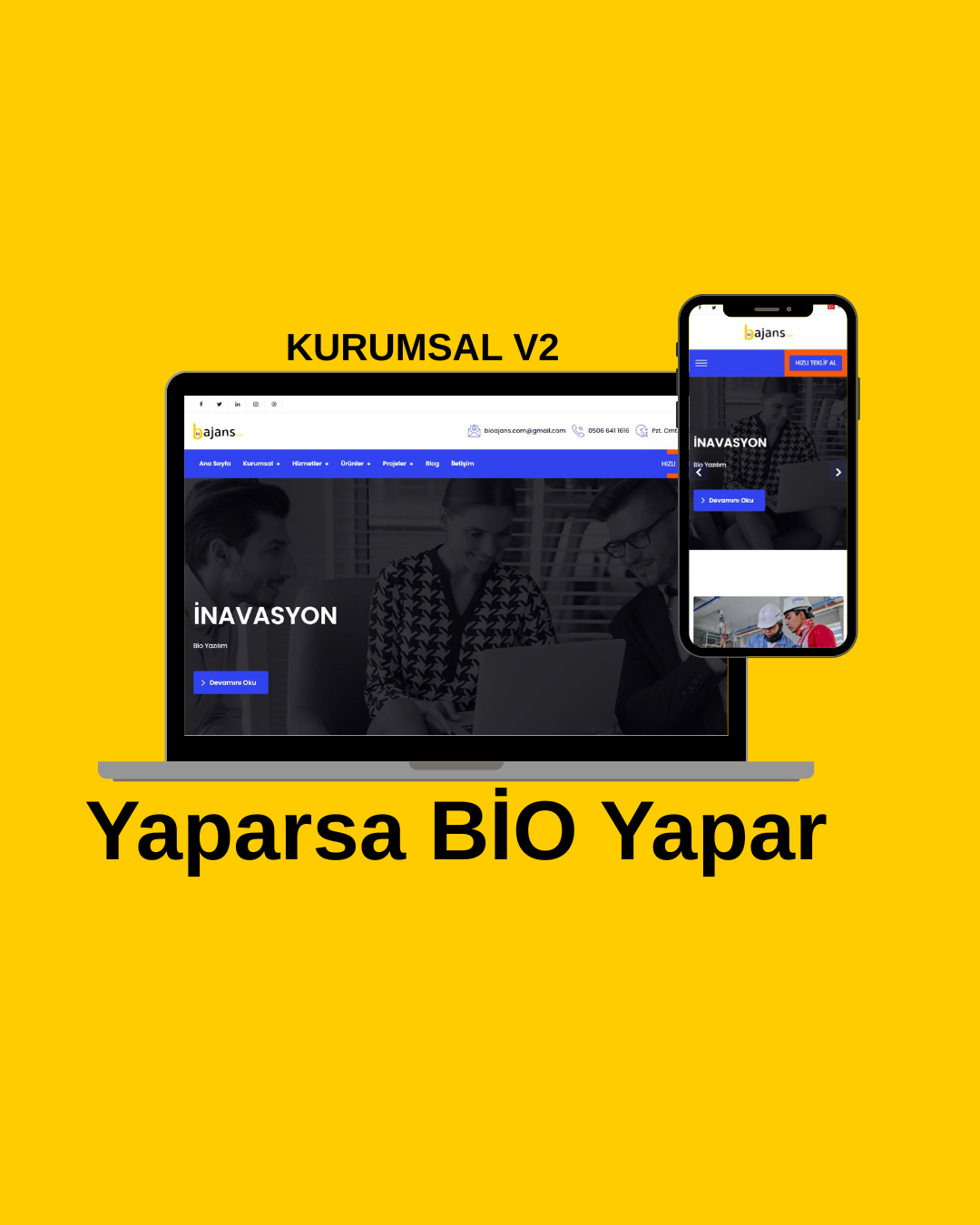 Her Sektöre Uyumlu Kurumsal v2 Yazılımı