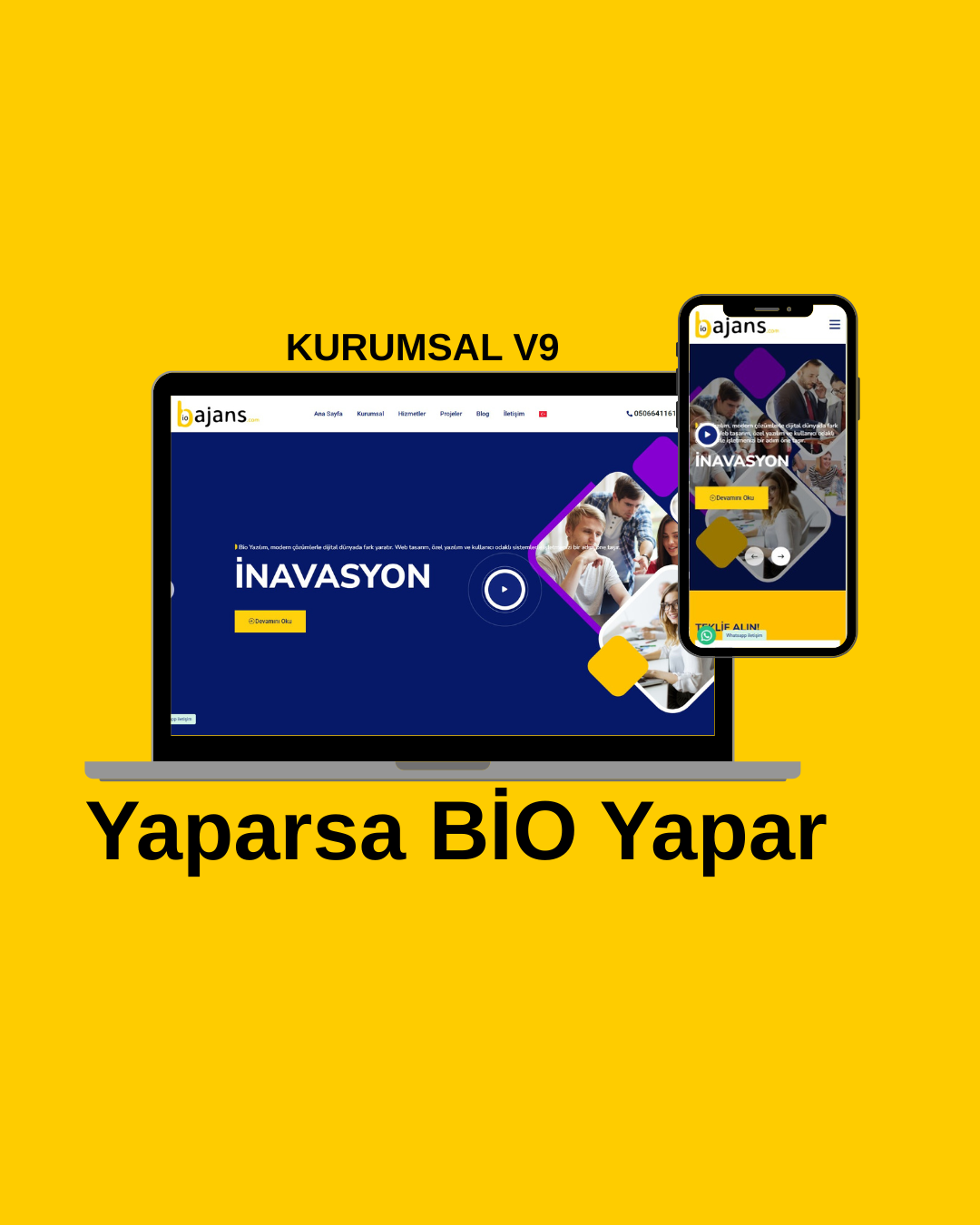 Her Sektöre Uyumlu Kurumsal v9 Yazılımı