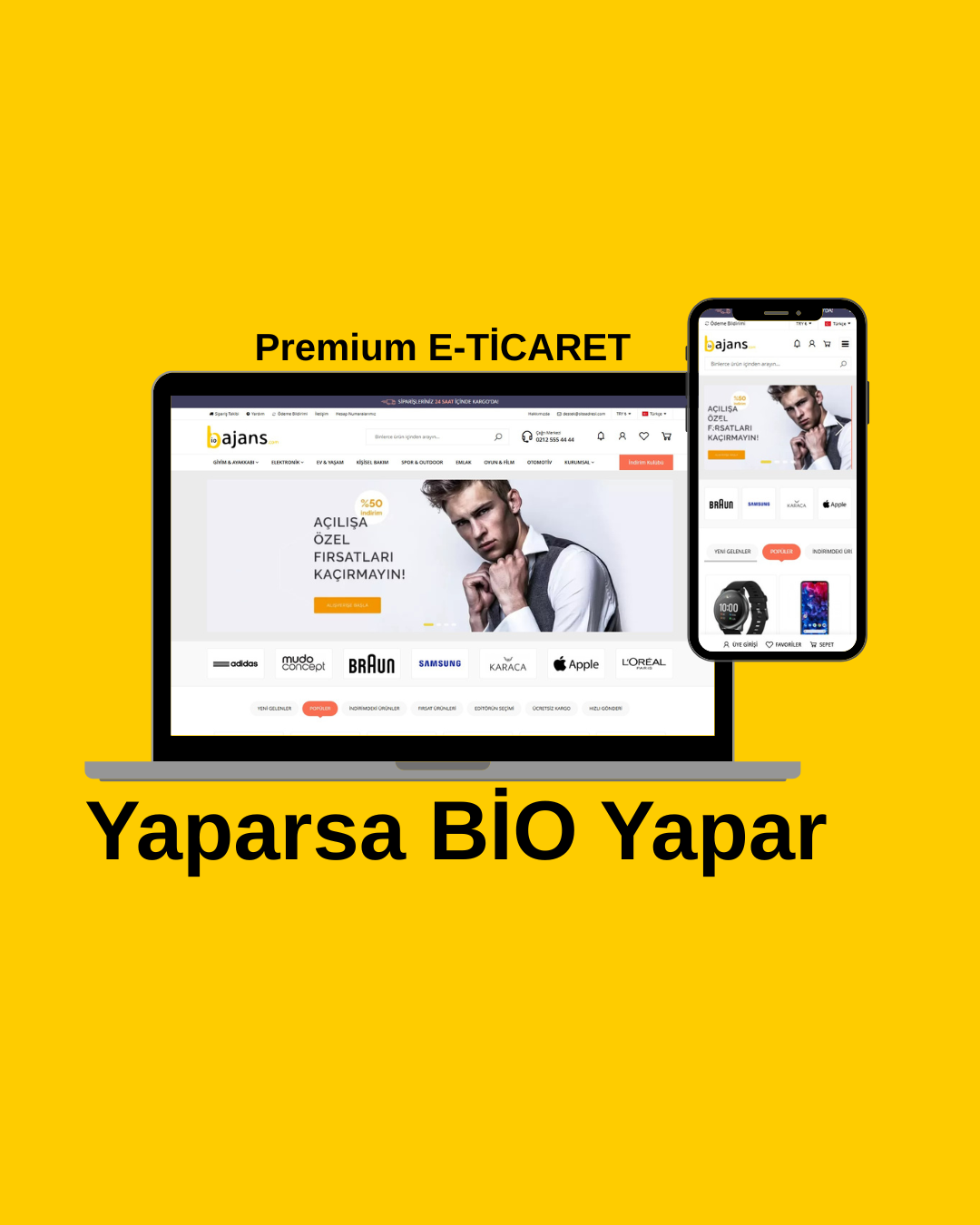 Premium E-Ticaret Yazılımı